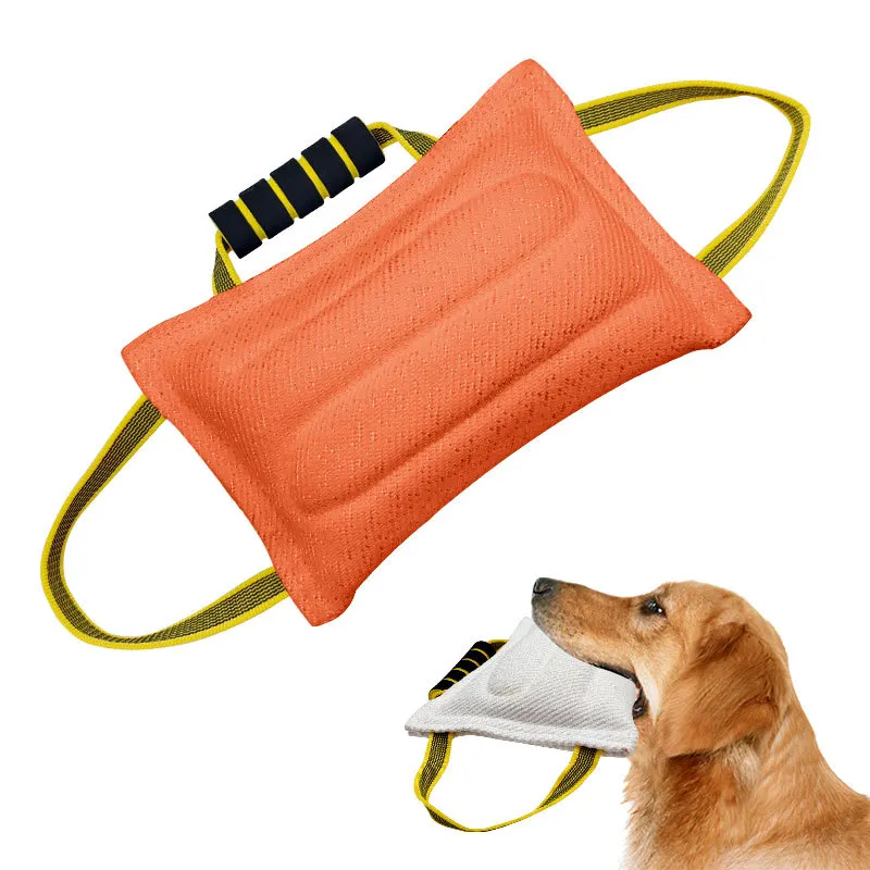 Factory Dog Training Three Handle Bite Pillow Reward Toy Bite Target Bite Bag Dog Interactive Toy