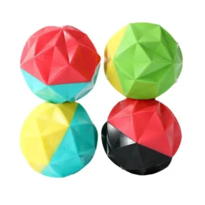 Factory Durable Interactive Cute 5.5cm Spherical TPR Pet Chew Toys for Indoor and Outdoor Pet Play