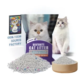 Factory Flash Deal 100% Natural Mineral Strong Clumping Cats Ball Shaped Bentonite Cat Litter