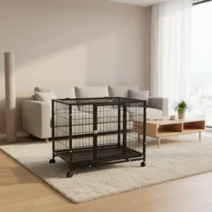 Factory Heavy Duty Dog Cage Wire Pet Cage Foldable Durable Strong Modular Dog Crate and Kennel Dog Carriers Dog Cages