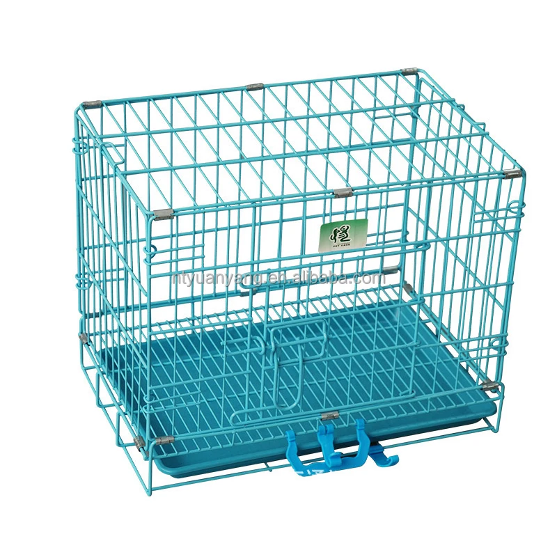 Factory Metal Dog Cage Portable Durable Wire Pet Crate Expandable Indoor Outdoor Large Space Foldable Multiple Size