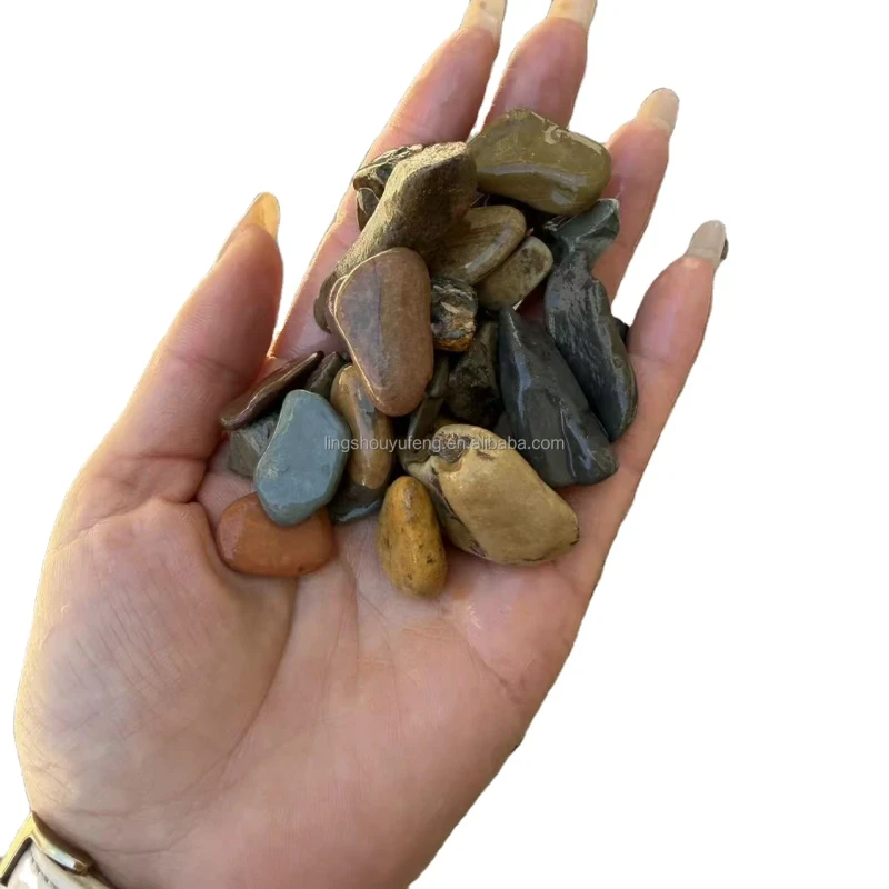 Factory Natural River Pebbles Aquarium Bottom Sand Landscape Stones for Plants Aquarium Floor Sand
