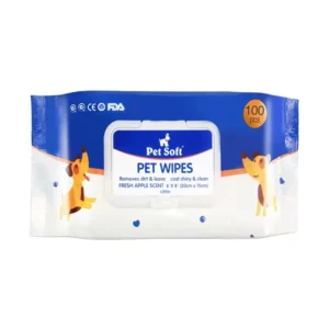 Factory OEM Pet Grooming Wet Wipe Dog Washing Tissue Cat Eye Ear Cleaning Pet Cleaning Wet Tissues