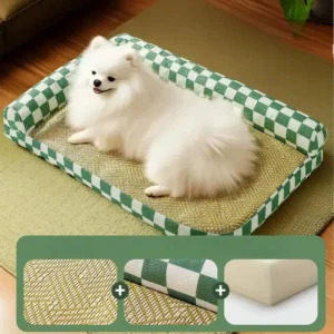 Factory Pet Accessories Washable Mat Cooling Feature Solid Pattern Cats Dogs Bed for Home Use Pet Mats & Pads