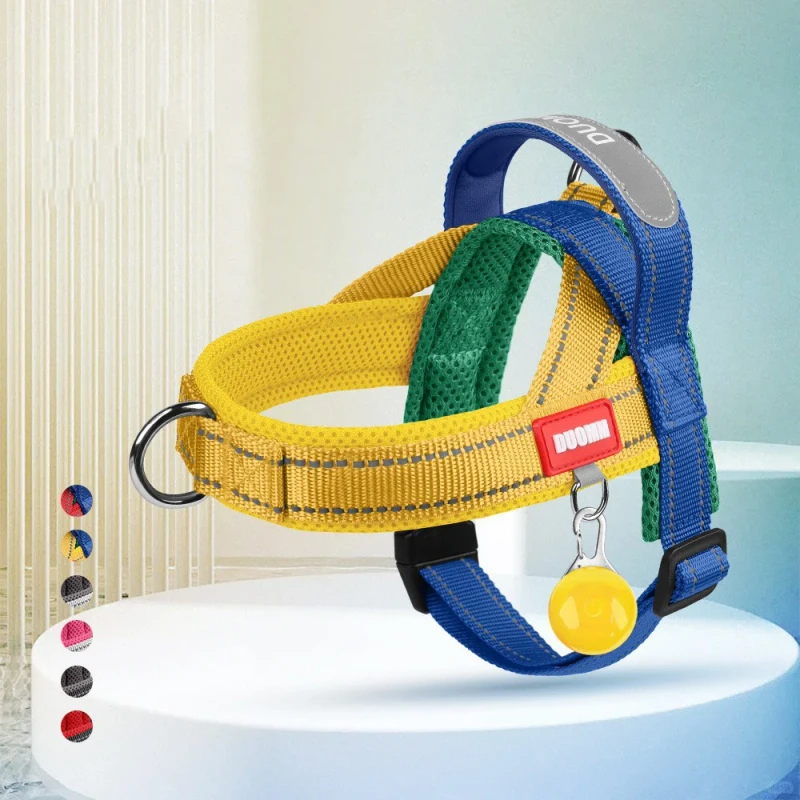Factory Pet Product Pet Harness With Soft Padded Reflective Fashion No Pull Dog Harness and Leash