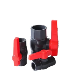 Factory Price Aquarium Accessories Seafood Factory Colors Can Be Customized Manual square Handle PP R Ball Valve