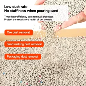 Factory Price Odor Control Strong Clumping Low Dust Premium Bentonite Cat Litter