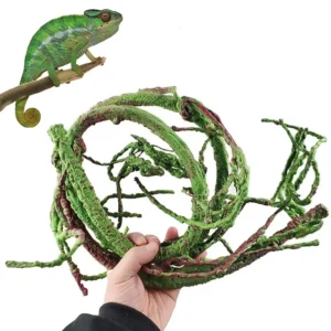 Factory Reptiles Small Animal Pet Habitat Decor Vines Plants Plastic Plant Aquarium Reptile Home Decor