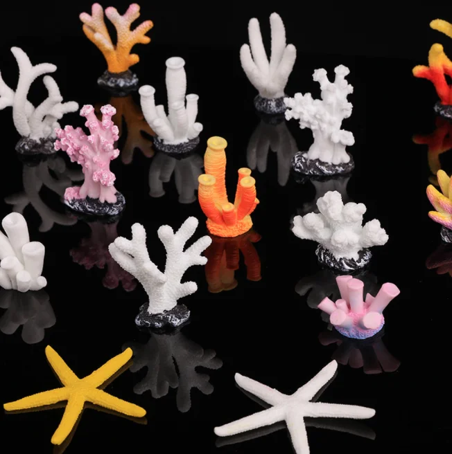 Factory Resin Simulation Coral Mini Micro Landscape Fish Tank Aquarium Decoration