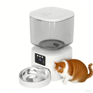 Factory Sourced Visual Pet Feeder Eco Friendly 5L Small Size Bowl 2K HD Camera Large Capacity Modern