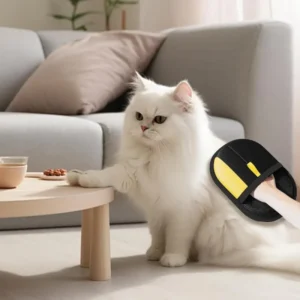 Factory Supplier Pet Static Hair Removal Glove Two Way Brush Sticky Hair Tool for Sofa Pet Grooming Small Animals