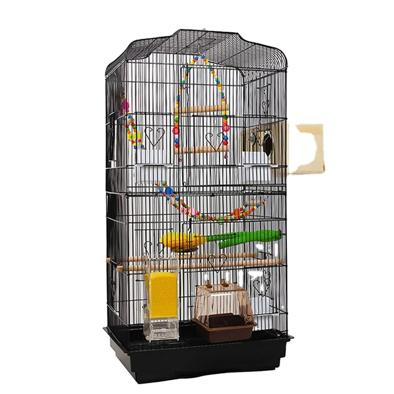 Factory Supply Customized Metal Steel Wire Powder Coated Large Parrot Cage Bird Cage