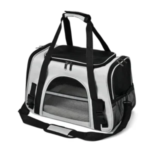 Factory Supply Durable Luxury Portable Pet Carriers Airline Approved Cat Dog Travel Bag with Large Capacity