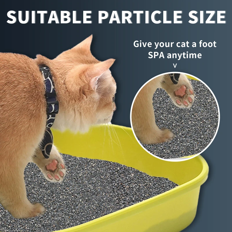 Factory Supply OEM Eco friendly Strong Clumping Spherical 4kg Dust Free Natural Bulk Bentonite Cat Litter