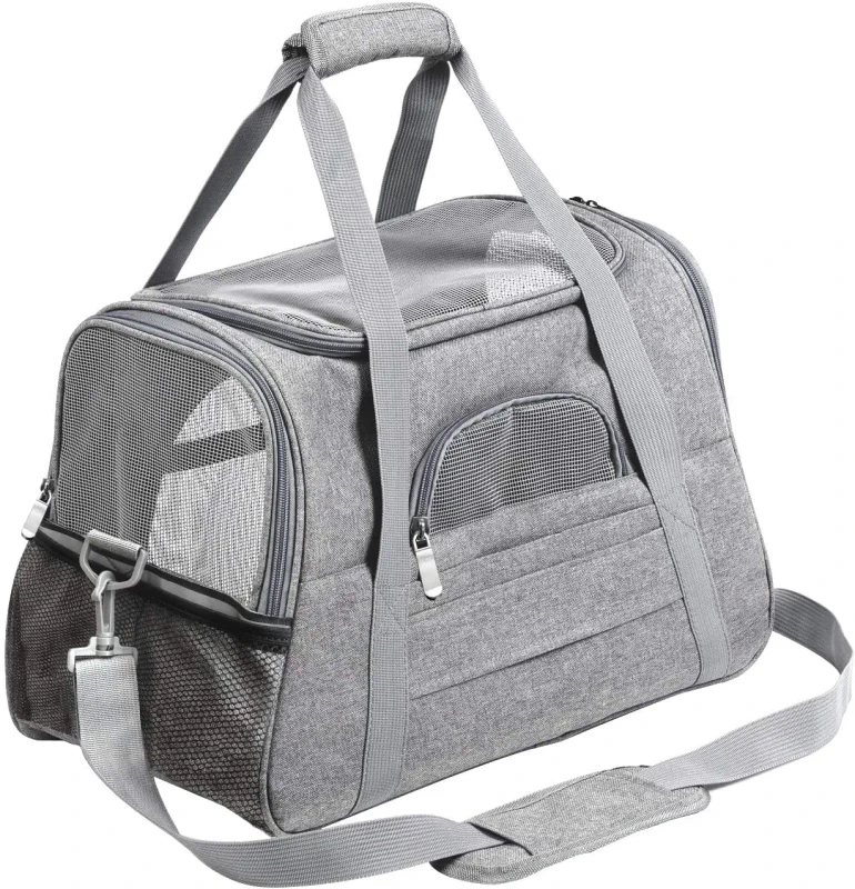 Factory Supply Portable Traveling Dog Cat Pet Carrier Bag
