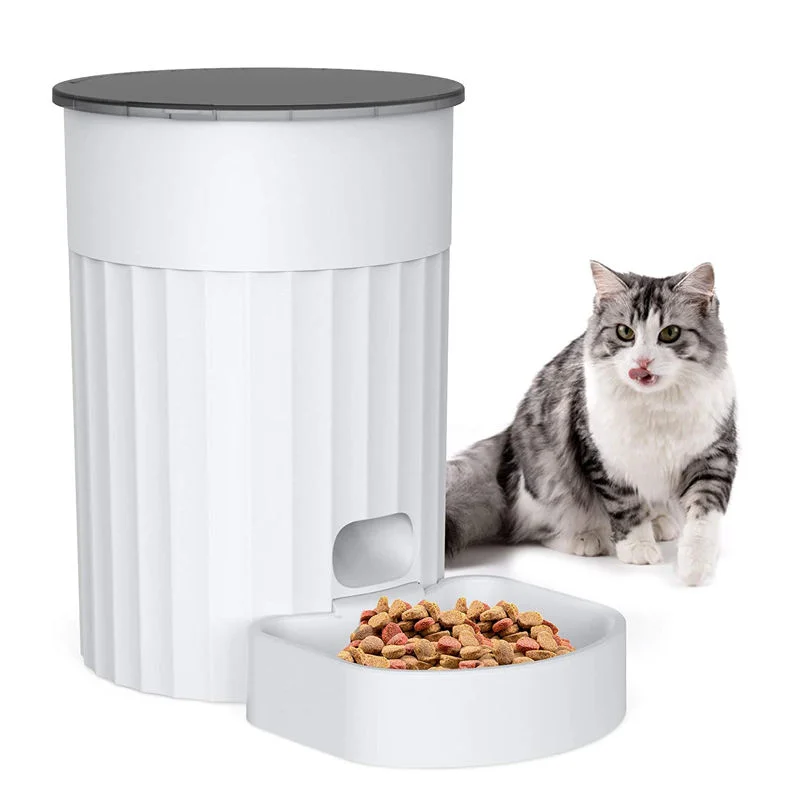 Factory Supply Smart Pet Feeder Semi Automatic Dog Food Dispenser Smart Pet Bowls with Custom Service