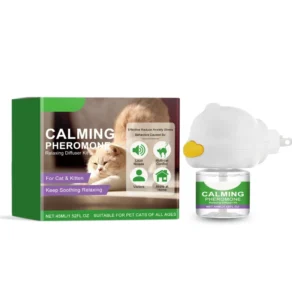 Factory USA EU Plug Cat Calming Diffuser for Pet Relaxed and comfort Pheromone Pet Calming Diffuser Refill for Cat