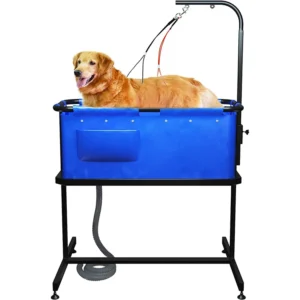 Family Use Pet Dog Cat Grooming Bathing Plastic Tub Foldable Pet Cleaning Bath Tub