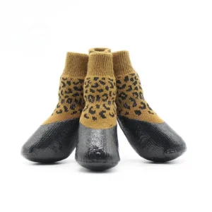 Fashion Anti Slip Outdoor Waterproof Large Pet Dog Socks Dog Boots