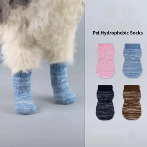 Fashion Comfortable Dog Socks Anti-Slip Casual Stripes Autumn Winter Warm for Puppy Indoor Outdoor Pet Socks Apparel Accessories