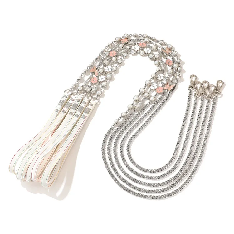 Fashion Design Pets Dogs Leash Walking Dog Controlling Pearl Leashes
