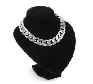 Fashion Pet Dog Necklace Collars Thick Uv Gold No Fade Chain Identified Safety Collar Puppy Dogs Pet Accessories