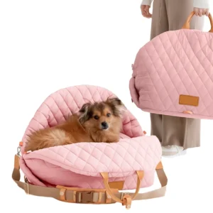 Fashion Portable Cat Carrier Bag Travel Pet Bag Shoulder Dog Carrier Bag Car Seat Pet Backpack OEM ODM Manufacturer