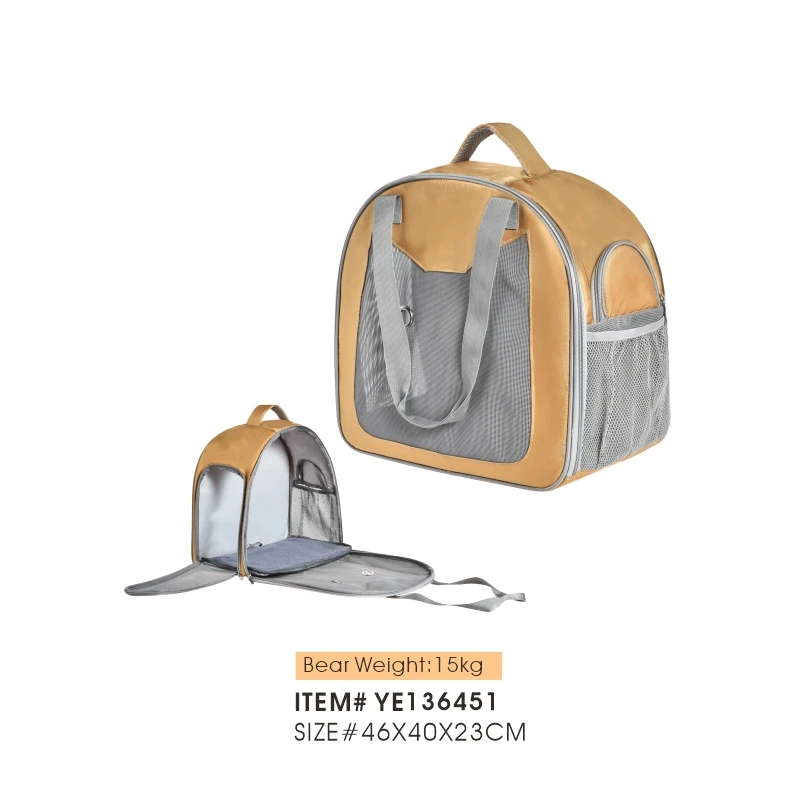 Fashion Portable Pet Travel Bag Handheld or Shoulder Carrier for Cats and Dogs