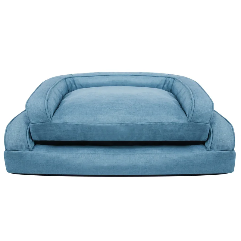 Fashion Washable Luxury Warm Cat Dog Polyester Sofa Bed Pet Beds Accessories