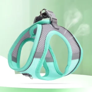 Fashionable Anti Slip Reflective Dog Harness Durable Pet Gear With Soft Breathable Vest for Walking