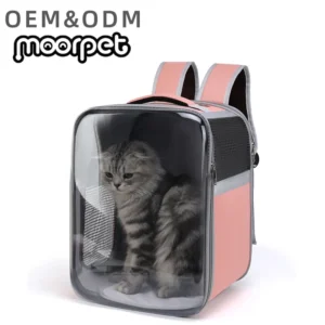 Fashionable Pet Bag Transparent Travel Portable Airline Approved Cat Bag Other Pet Carrier Backpack