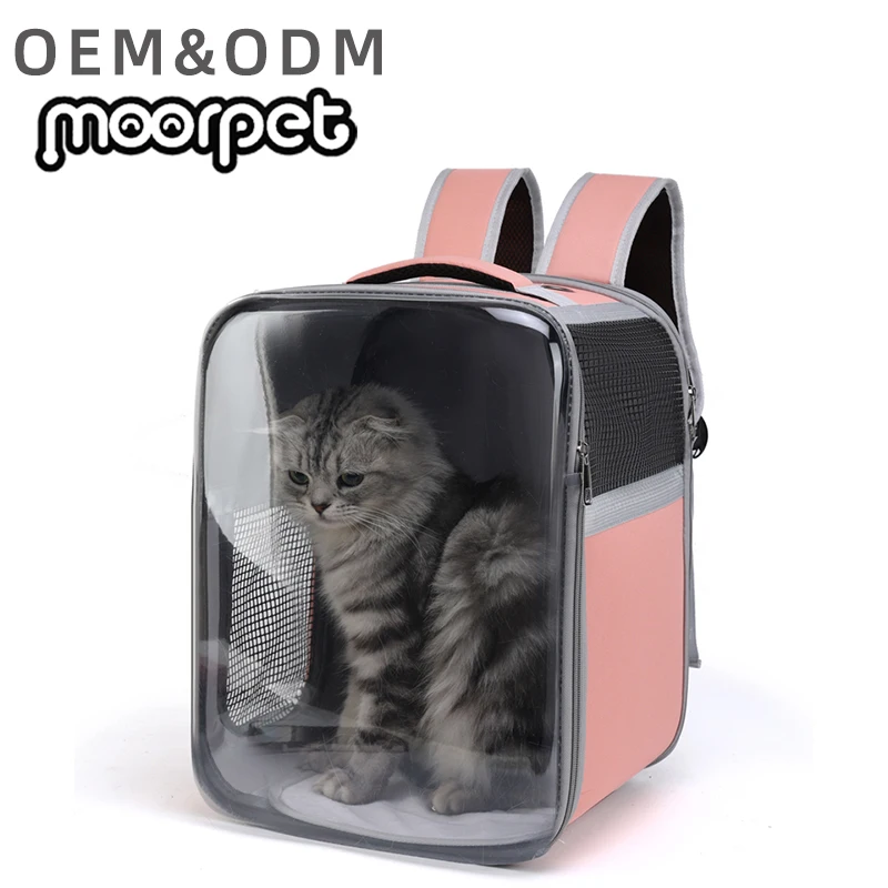Fashionable Pet Bag Transparent Travel Portable Airline Approved Cat Bag Other Pet Carrier Backpack