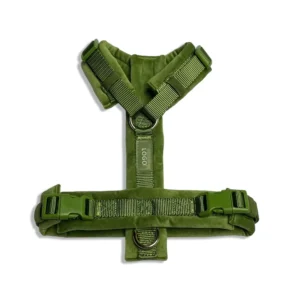 Fashionable Solid Simple Pet Dog Harness Durable Adjustable Dog Harness With Quickly Release Plastic Buckle for Dogs