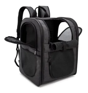 Fashionable Transparent Space Capsule Pet Carrier for Cats Foldable Travel Backpack with Portable Storage for Summer Outings