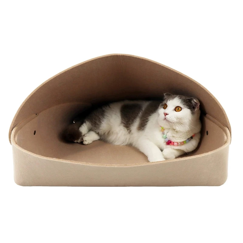 Felt Cat Cave Cat Bed Cat Tent House for Kitten Puppy House for Small Dog Indoor