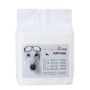 Female Dog Diapers Pull Up Puppy Pads with Super Absorbent Deodorizing & Air Fresh 24h for Large & Small Dogs