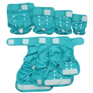 Female Dog Diapers Washable Reusable Period Panties Small Medium Large Sizes Cute Print Flannel Portable