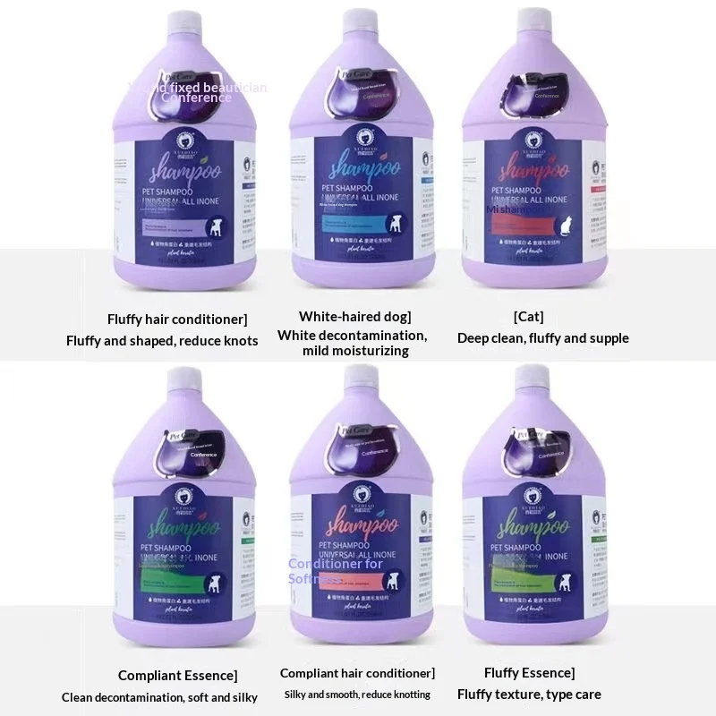 Ferret Master Pet Shampoo 3.78L Large Bottle Long Lasting Fragrance Hair Care Styling Cat Dog Bathing Bathroom