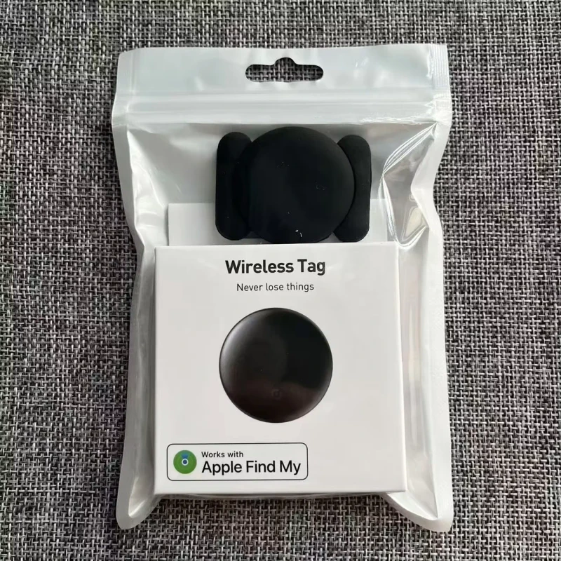 Find My Airtag GPS Tracker IP67 Waterproof Bluetooth UWB Precise Positioning Pet Tracker with Magnetic Case