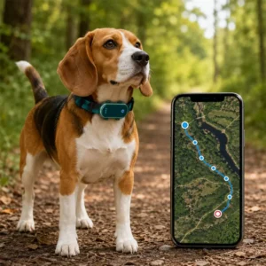 Find Pet Step Counting Remote Power Off Glow in Dark GPS LBS Fast Positioning Custom Logos Design Collar Inteligente Perro