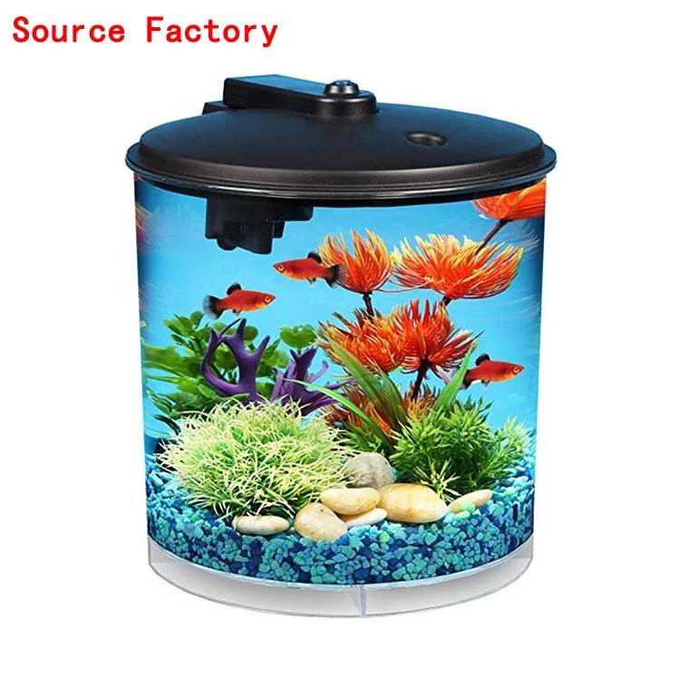 Fish Tank Aquarium Acrylic Cylinder