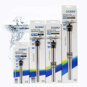 Fish Tank Heater Stainless Steel Explosion Proof Heater Electric Heating Rod Automatic Constant Temperature Heater