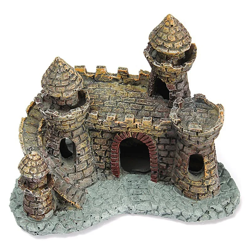 Fish Tank Landscape Decoration Resin Handicrafts for Aquarium Equipment Pet Decorate Accessory