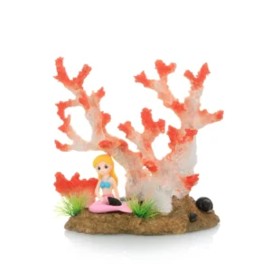 Fish Tank Scenery Decoration Aquarium Ornaments Resin Simulation Coral Mermaid Simulation Coral Reef Simulation