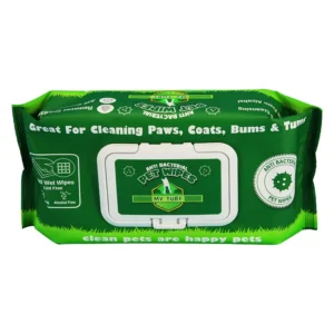 Flushable Biodegradable Pet Cleaning Wipes Dog Cat Tooth Finger Wipes