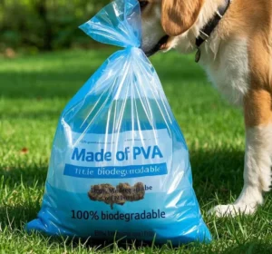 Flushable Soft Water Soluble PVA Casting Pet Waste Bags Safe for Septic Systems Scented Leak Proof Household Products