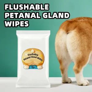 Flushable Wet Toilet Paper for Pets Specially Designed for Dogs Cats Disposable No rinse Cleaning Grooming Wipes