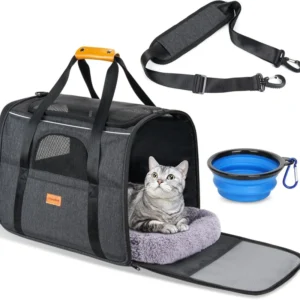 Fold Out Other Pet Carriers and Travel Products Waterproof Pet Carrier Bag Small Size Cat Dog Carrier Tote Bag
