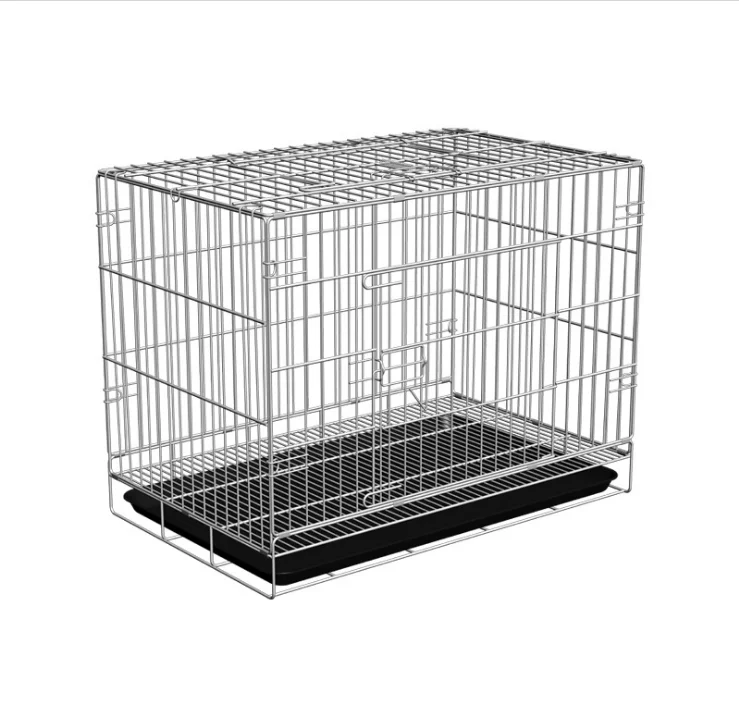 Foldable Carryable Iron Wire Pet Cage