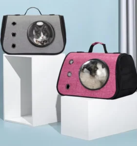 Foldable Cat Backpack Portable Pet Travel Carrier for Small Animals Airline Approved Kitty Puppy Carrying Bag